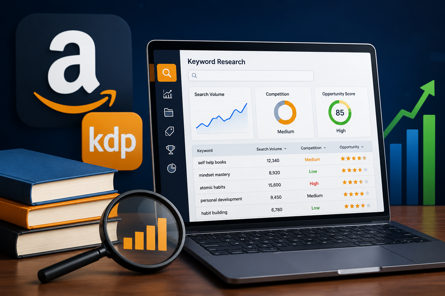 Amazon KDP Keyword Research Tool